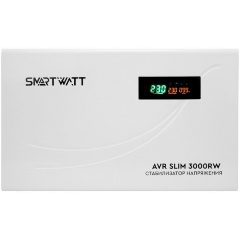 Изображение товара Настенный стабилизатор напряжения SMARTWATT AVR SLIM 3000RW