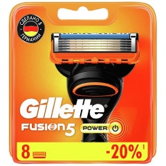 Изображение товара Сменные кассеты для бритья GILLETTE Fusion5 Power, 8 шт