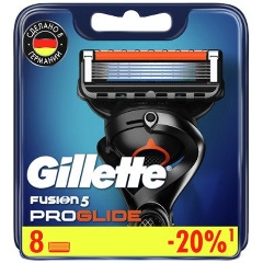 Изображение товара Сменные кассеты для бритья GILLETTE Fusion5 ProGlide, 8 шт