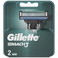 Изображение товара Сменные кассеты для бритья GILLETTE Mach3, 2 шт