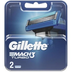 Изображение товара Сменные кассеты для бритья GILLETTE Mach3 Turbo, 2 шт
