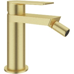 Изображение товара Смеситель для биде Aqueduto GEOMETRICO, шлиф. золото