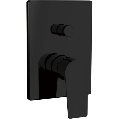 Изображение товара Смеситель для душа Aquanet Static Black AF330-51B