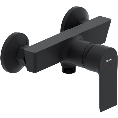 Изображение товара Смеситель для душа Damixa Apollo черный с PVD-покрытием и керамическим картриджем