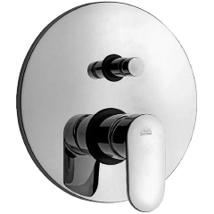 Изображение товара Смеситель для душа Paffoni Candy CA015CR хром латунь встроенный девиатор