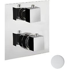 Изображение товара Смеситель для душа встраиваемый с термостатом Webert Pegaso PE970903740, белый