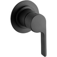 Изображение товара Смеситель для душа встраиваемый Webert DoReMi DR880101560, черный