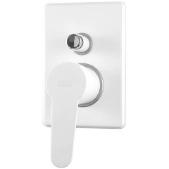 Изображение товара Смеситель для душа встраиваемый Webert Sax Evolution SE860101740, белый