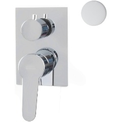 Изображение товара Смеситель для душа встраиваемый Webert Sax Evolution SE880601740, белый