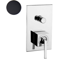 Изображение товара Смеситель для душа встраиваемый Webert Wolo WO860101564, хром/черный