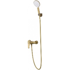 Изображение товара Смеситель для душа Wonzon & Woghand ALFA, Брашированное золото (WW-AE3102-BG)