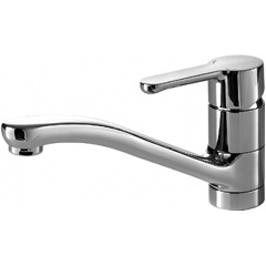 Изображение товара Смеситель для кухни Bravat Stream F73783C-2 с поворотным изливом хром