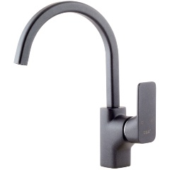 Изображение товара Смеситель для кухни D&K Berlin.DA1432420 высокий антрацит