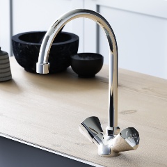 Изображение товара Смеситель для кухни H2O by Damixa Object HFON00000 хром