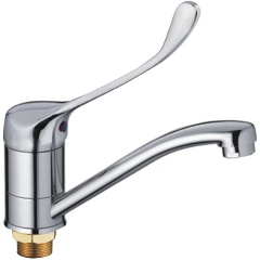 Изображение товара Смеситель для кухни HAIBA HB4554-2 хирургический латунь, хром