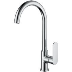 Изображение товара Смеситель для кухни HAIBA HB70590 латунь хром поворотный излив