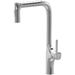 Изображение товара Смеситель для кухни Kohr Aodi 1LP560201CP нержавеющая сталь хром рычажное управление