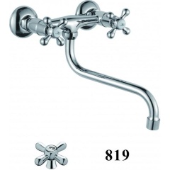 Изображение товара Смеситель для кухни настенный D-Lin D141819, хром