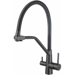 Изображение товара Смеситель для кухни с подключением к фильтру Fmark FS0762Q графит
