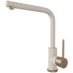Изображение товара Смеситель для кухни TopZero Donald 58 Beach/BR, гранит/бронза