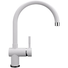 Изображение товара Смеситель для кухни ULGRAN Quartz UQ-021-04, платина, нержавеющая сталь