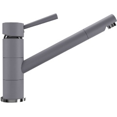 Изображение товара Смеситель для кухни Ulgran Quartz UQ-025-05 бетон латунь низкий поворотный излив