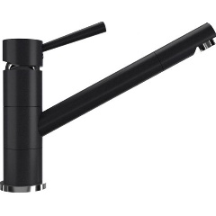 Изображение товара Кухонный смеситель Ulgran Quartz UQ-025-08 космос низкий поворотный излив