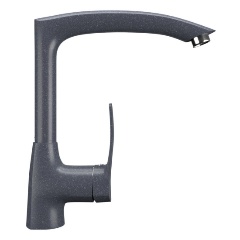 Изображение товара Смеситель для кухни Ulgran U-005-343 антрацит с поворотным изливом