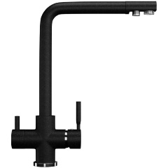 Изображение товара Смеситель для кухни Ulgran U-016-308, черный