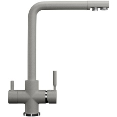 Изображение товара Смеситель для кухни Ulgran U-016-310 серый с краном фильтрованной воды