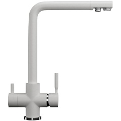 Изображение товара Смеситель для кухни Ulgran U-016-341 ультра-белый с подключением к фильтру