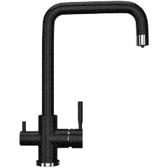 Изображение товара Смеситель для кухни Ulgran U-019-308 черный с керамическим картриджем