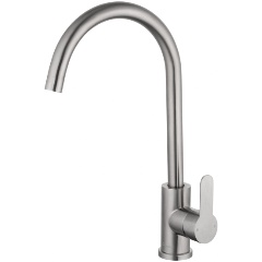 Изображение товара Смеситель для кухни WONZON & WOGHAND, Брашированный никель (WW-AE4554-BS)