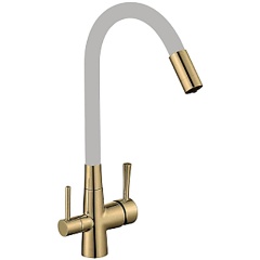 Изображение товара Смеситель для кухонной мойки под фильтр кровь воды Savol S-L1806C-04 бронза