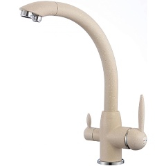 Изображение товара Смеситель для кухонной мойки с фильтром питьевой воды Savol S-L1699Y бежевый