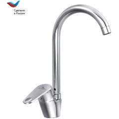 Изображение товара Смеситель для кухонной мойки СЛАВЕН Л22 СЛ-ОД-Л22, с высоким изливом