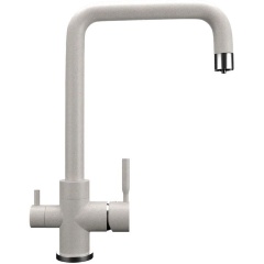 Изображение товара Смеситель для кухонной мойки ULGRAN Quartz UQ-019-10 песок, керамический картридж, 360°