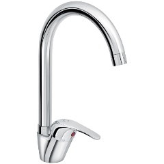 Изображение товара Смеситель для мойки Славен "Прораб" с высоким изливом (СЛ-ОД-П22)