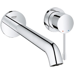 Изображение товара Смеситель для раковины Grohe Essence New 19967001 хром с регулируемым аэром и длиной 23 см