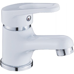 Изображение товара Смеситель для раковины Cron CN1013-8, белый