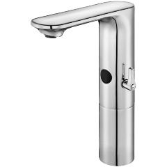 Изображение товара Электронный смеситель для раковины E.C.A 226, 6 V, хром, рычажное управление