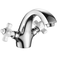 Изображение товара Смеситель для раковины FASHUN A1018 хром латунь с керамическими кранбуксами