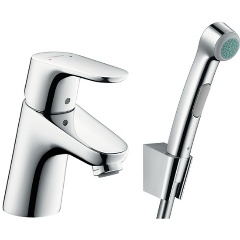 Изображение товара Смеситель для раковины Hansgrohe Focus Е2 31926000, с гигиеническим душем