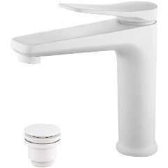 Изображение товара Смеситель для раковины Lemark Bronx монолитный (LM3737MW)