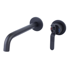 Изображение товара Смеситель для раковины настенный Bronze de Luxe 1760'S 5530SB, черный