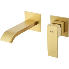 Изображение товара Смеситель для раковины встраиваемый Raglo R02.11.03, золотой сатин