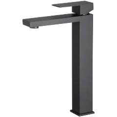 Изображение товара Смеситель для раковины высокий D-Lin H111324-A, черный