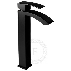Изображение товара Смеситель для раковины высокий FILARETE Waterfall FL6010BL, черный