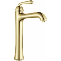 Изображение товара Смеситель для раковины высокий Rose R02E R0211E, золото