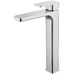 Изображение товара Высокий смеситель для раковины Wonzon & Woghand ARNIE из латуни хром